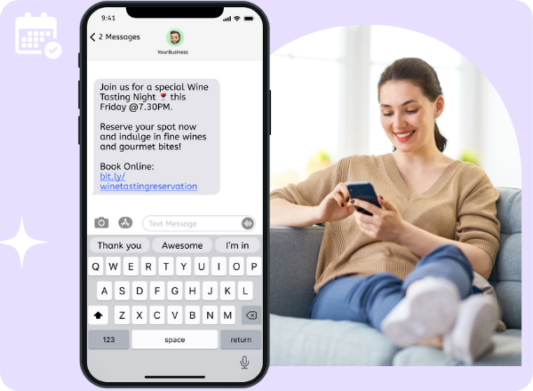 CalendafyCRM_SMS_Marketing_Example